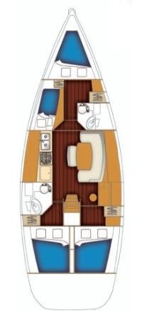 Book yachts online - sailboat - Cyclades 43.4 - Argo - rent
