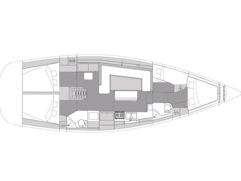 Book yachts online - sailboat - Elan Impression 45.1 - Marialen - rent