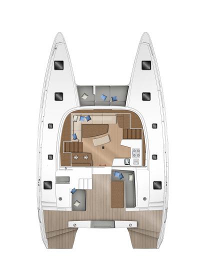 Book yachts online - catamaran - Lagoon 42 - La Colombe ( Friday to Friday ) - rent