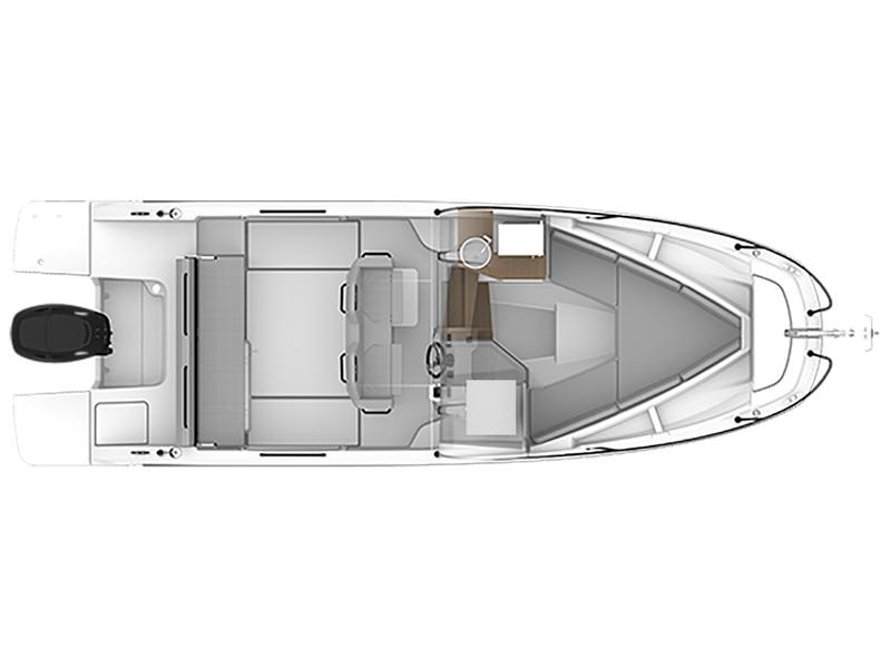 Book yachts online - motorboat - Beneteau Flyer 8 SUNdeck - LUCY - rent