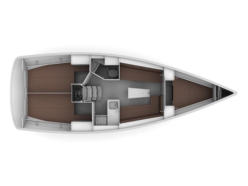 Book yachts online - sailboat - Bavaria Cruiser 34 - TALASSA - rent