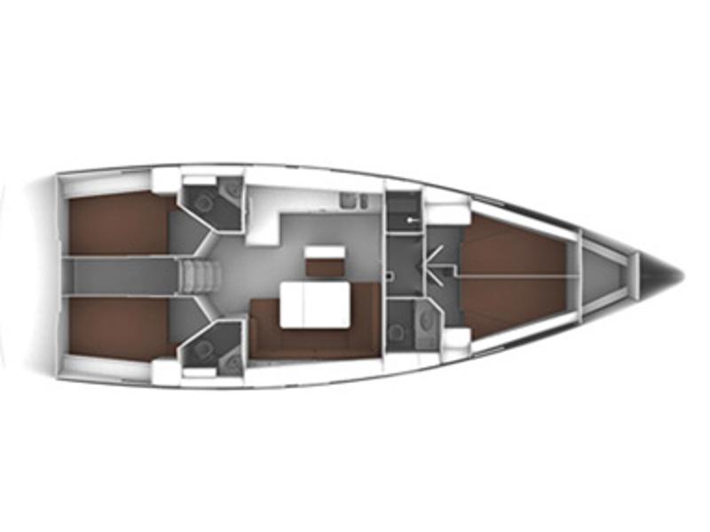 Book yachts online - sailboat - Bavaria  C42 - Melia - rent