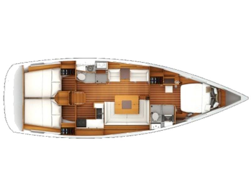 Book yachts online - sailboat - Sun Odyssey 439 - Timaria - rent