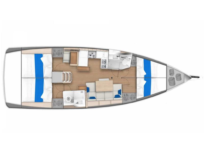 Book yachts online - sailboat - Sunsail 44 SO - Sunsail 44 SO (2022) - rent