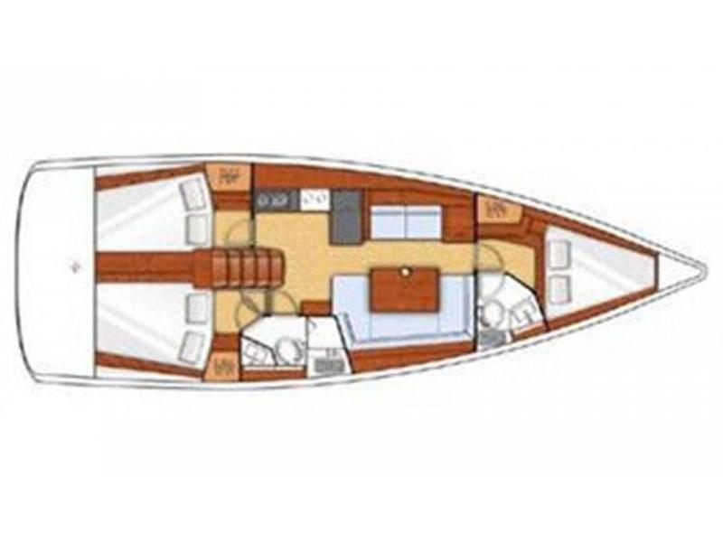 Book yachts online - sailboat - Sunsail 41.3 - Sunsail 41.3 (2016) - rent