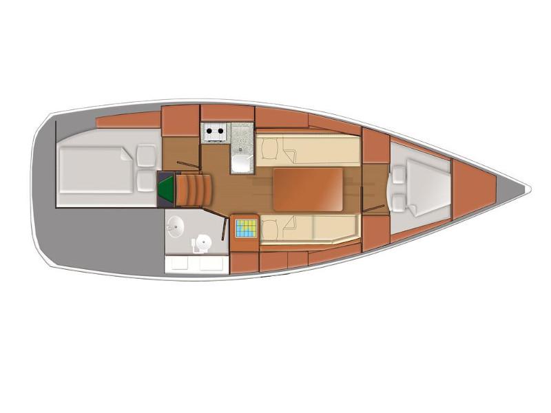 Book yachts online - sailboat - Sunsail Sun Odyssey 319 - Sunsail Sun Odyssey 319 (2019) - rent