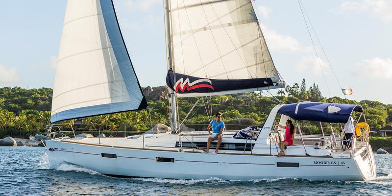 Book yachts online - sailboat - Moorings 45 - Moorings 45 (2017) - rent