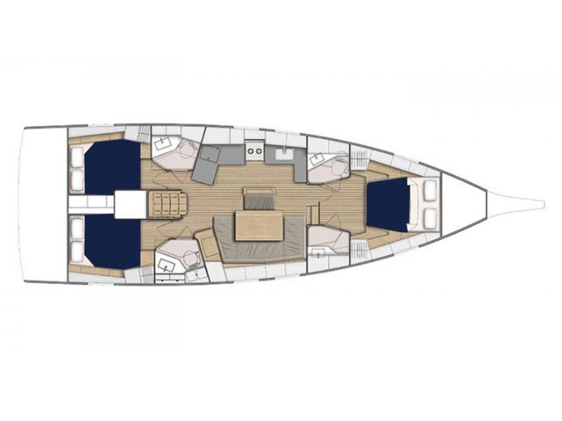 Book yachts online - sailboat - Moorings 46.3 - Moorings 46.3 (2019) - rent