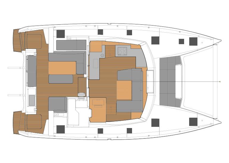 Book yachts online - catamaran - Elba 45 - Jasmine | A/C, Gen, Water-maker, 12 pax - rent