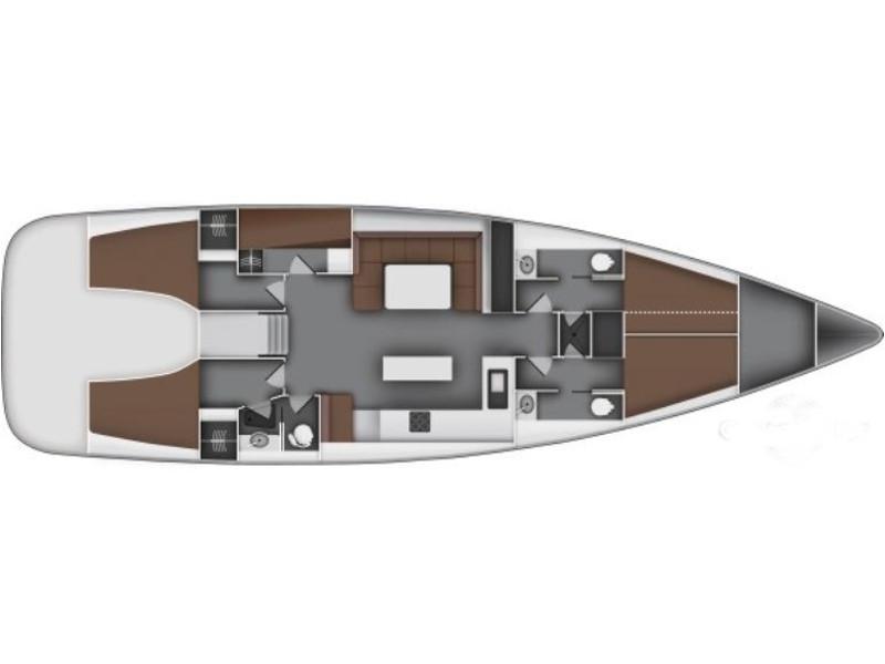 Book yachts online - sailboat - Bavaria 55 Cruiser l - B55-10-S - rent