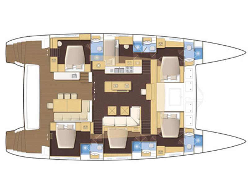 Book yachts online - catamaran - Lagoon 620 - Valium 62 - rent