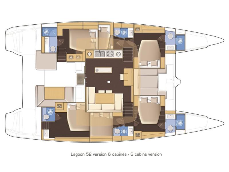 Book yachts online - catamaran - Lagoon 52F - VALIUM52 - rent