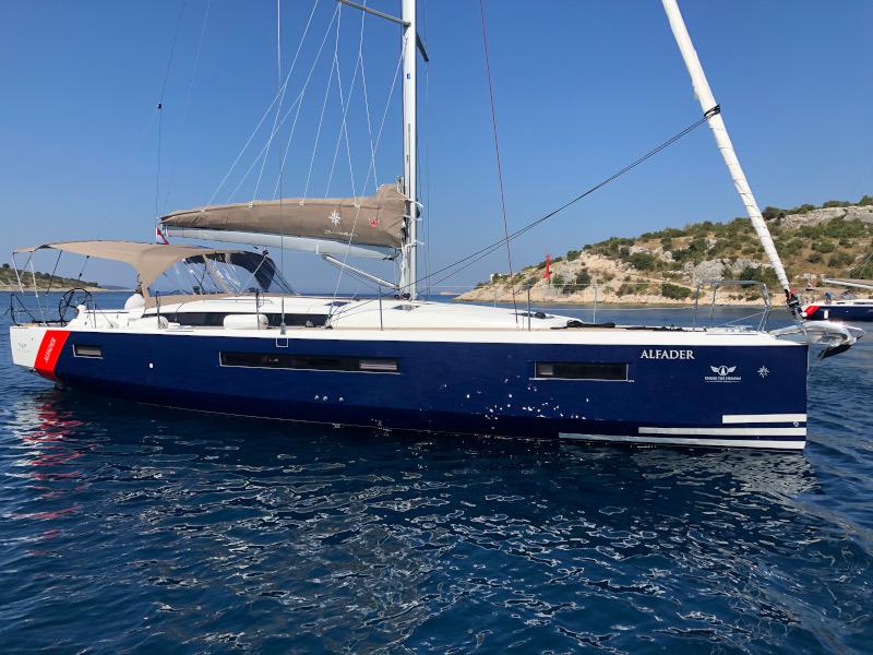 Book yachts online - sailboat - Sun Odyssey 490 - ALFADER - rent