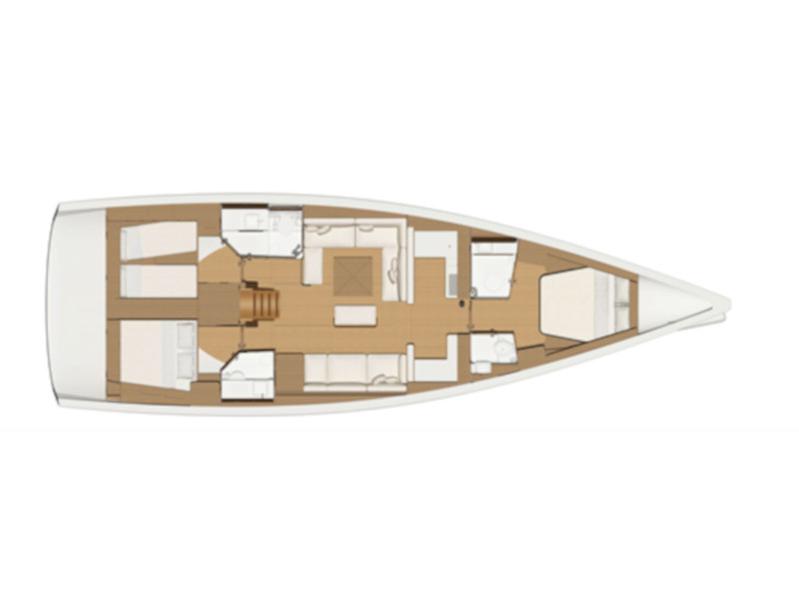 Book yachts online - sailboat - Dufour 520 GL(owner version) - ZEPHYRUS - rent