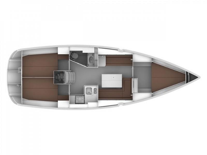Book yachts online - sailboat - Bavaria 36 Cruiser - White pearl - rent