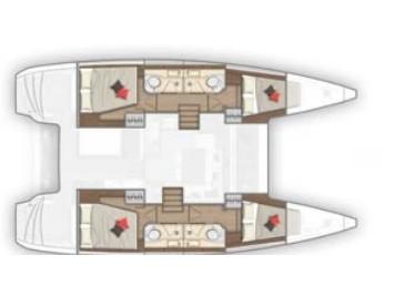 Book yachts online - catamaran - Lagoon 40 - Agorà - rent