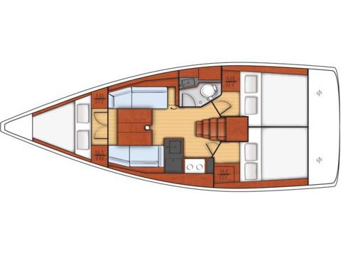 Book yachts online - sailboat - Oceanis 35.1 - Caroline - rent