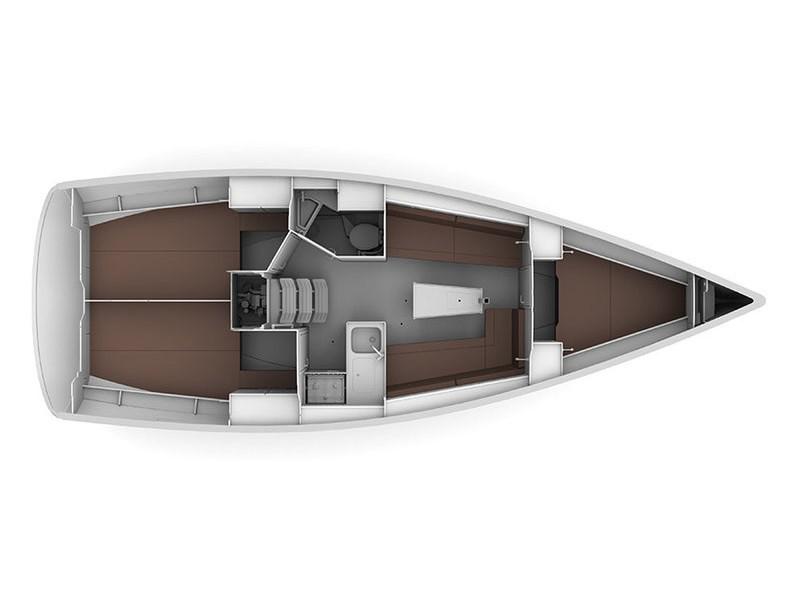 Book yachts online - sailboat - Bavaria 34 Cruiser - Siesta - rent