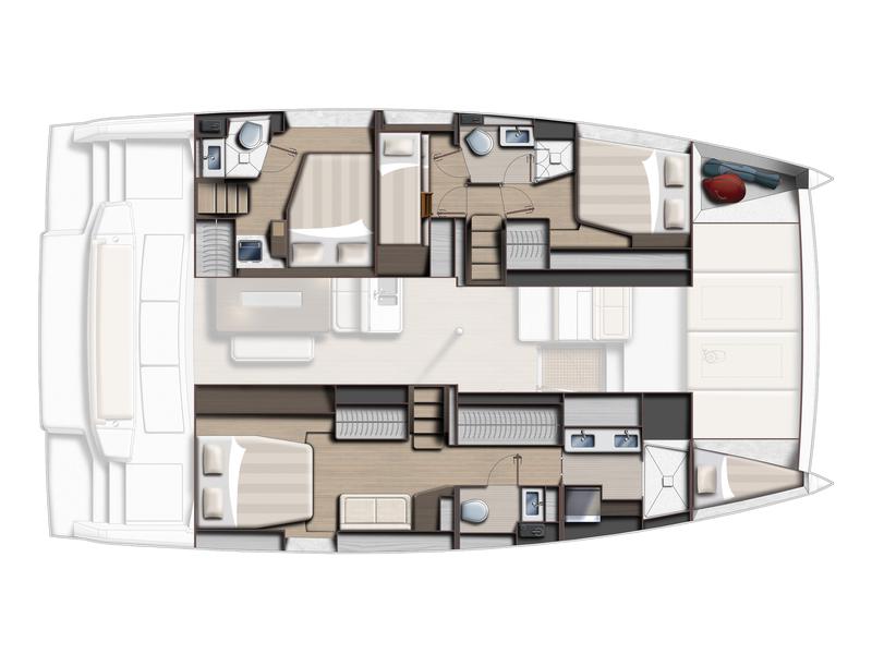 Book yachts online - catamaran - Bali 4.6 - Fryderyk - rent
