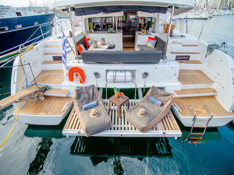 Book yachts online - catamaran - Lagoon 46 - ALICE - rent