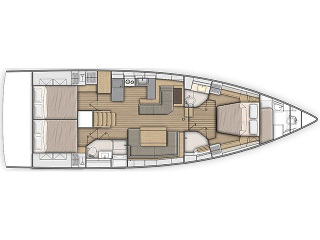 Book yachts online - sailboat - Oceanis 51.1 - MAMAMIA (WITH AC&amp;GENERATOR OWNER VERSION) - rent