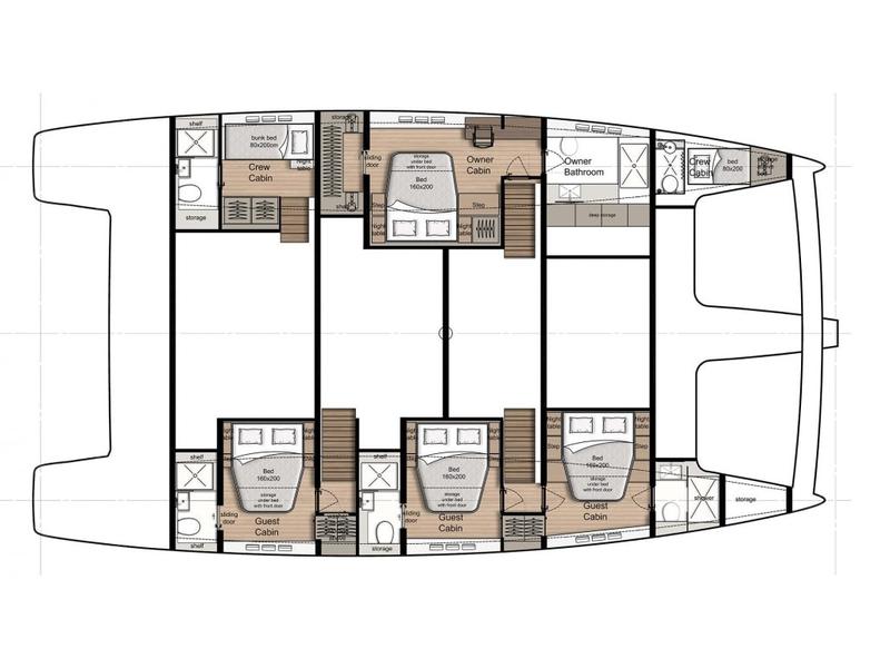 Book yachts online - catamaran - Sunreef 60 - VULPINO - rent