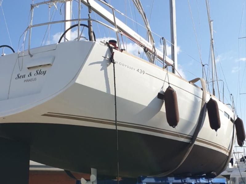 Book yachts online - sailboat - Sun Odyssey 439 - Sea and Sky - rent