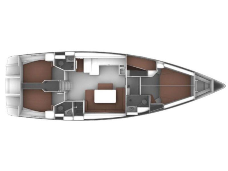 Book yachts online - sailboat - Bavaria Cruiser 51 - Alma Libre III - rent