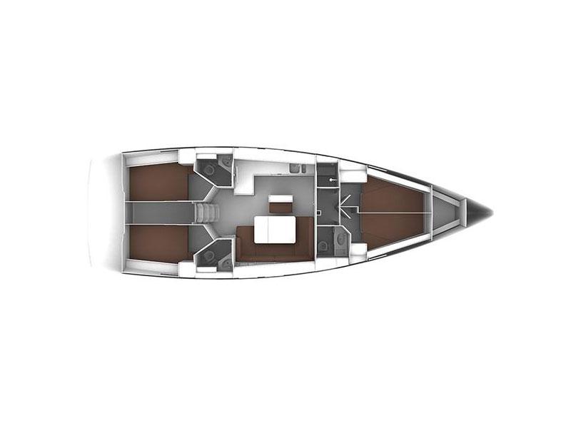 Book yachts online - sailboat - Bavaria Cruiser 46 - Alma Libre IV - rent