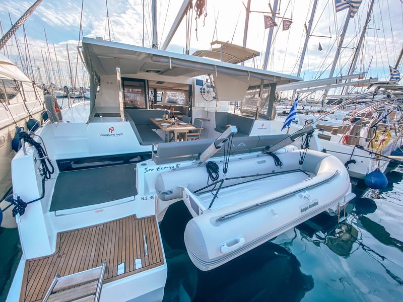 Book yachts online - catamaran - Lucia 40 - SEA ENERGY IV - rent