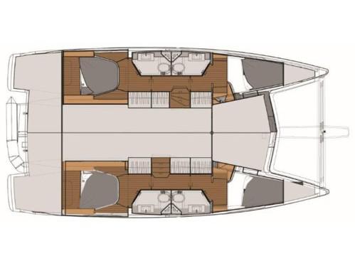 Book yachts online - catamaran - Astréa 42 - Reina - rent