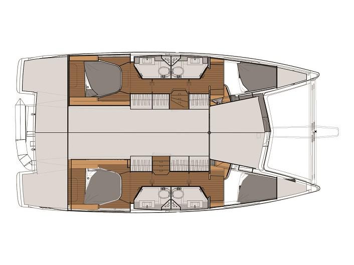 Book yachts online - catamaran - Lucia 40 - Hola - rent