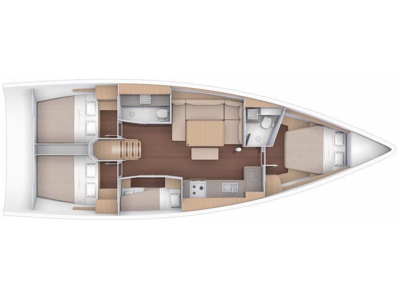 Book yachts online - sailboat - Dufour 430 - Kummsal - rent