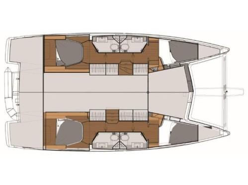 Book yachts online - catamaran - Astréa 42 - Gloria - rent