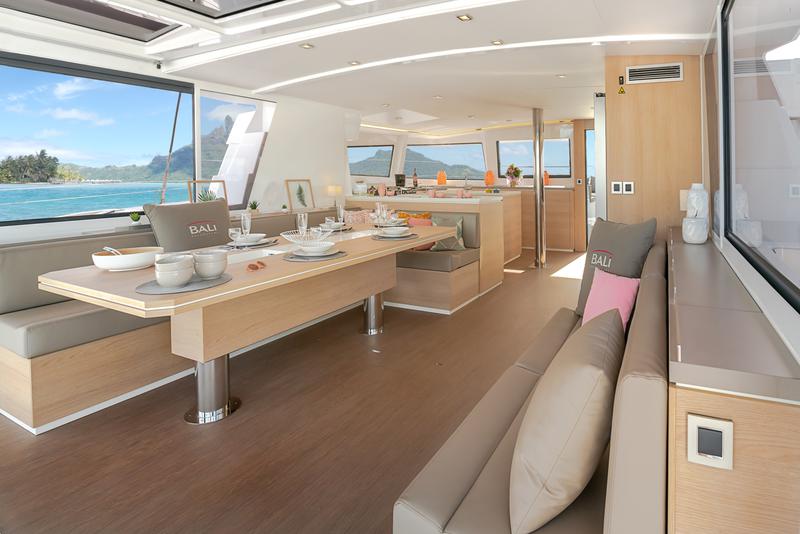Book yachts online - catamaran - Bali 5.4 - Light Blue - rent