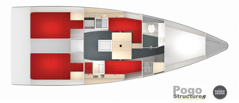 Book yachts online - sailboat - Pogo 36 - Lady Shadock - rent