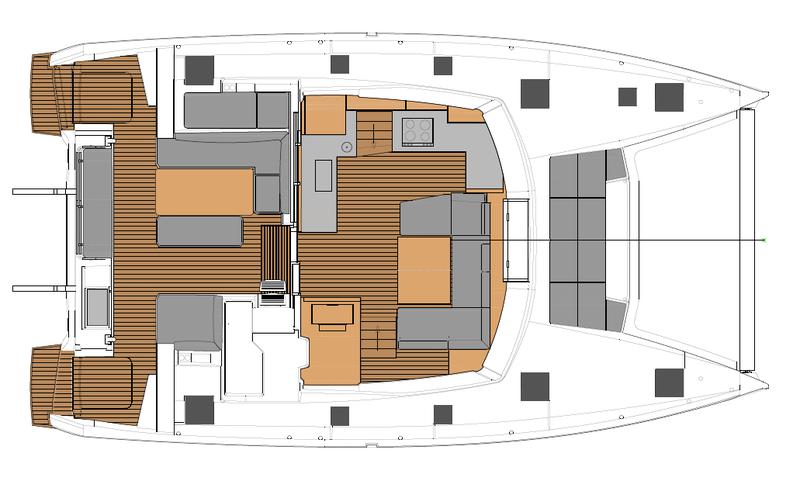 Book yachts online - catamaran - Elba 45 - Lazuli - rent