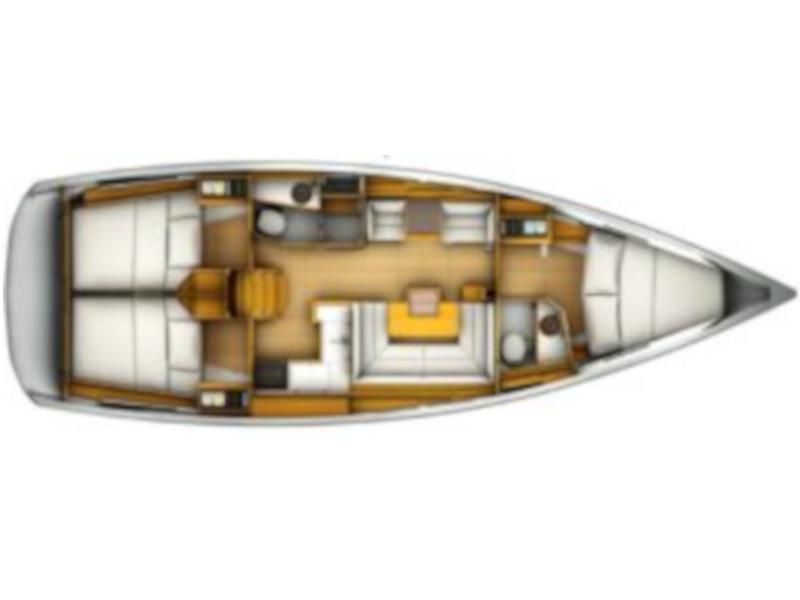 Book yachts online - sailboat - Sun Odyssey 419 - Comanegra - rent