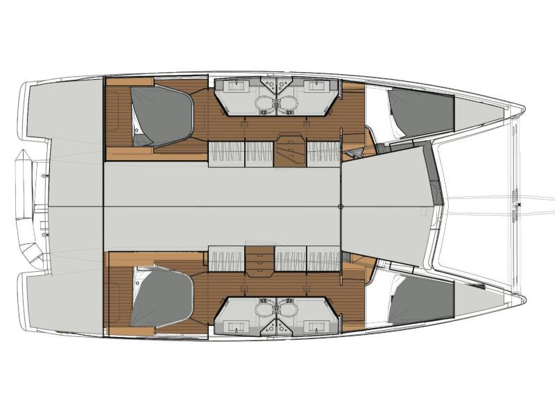 Book yachts online - catamaran - Lucia 40 - Ginesta - rent