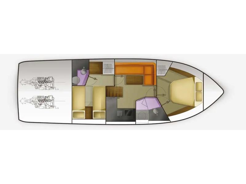 Book yachts online - motorboat - Galeon 385 HTS - Manoli - rent