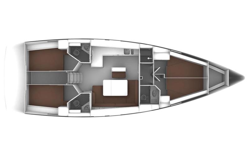 Book yachts online - sailboat - Bavaria Cruiser 46 - Noelle - rent