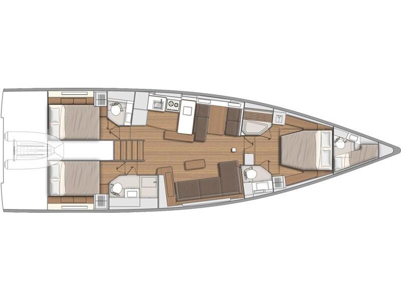 Book yachts online - sailboat - First Yacht 53 - Ikigai - rent