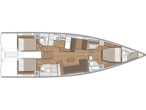 Book yachts online - sailboat - First Yacht 53 - Izanami - rent