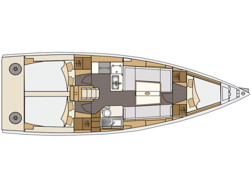 Book yachts online - sailboat - Elan E4 - London - rent