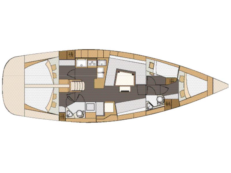 Book yachts online - sailboat - Elan Impression 45.1 - Kristi - rent