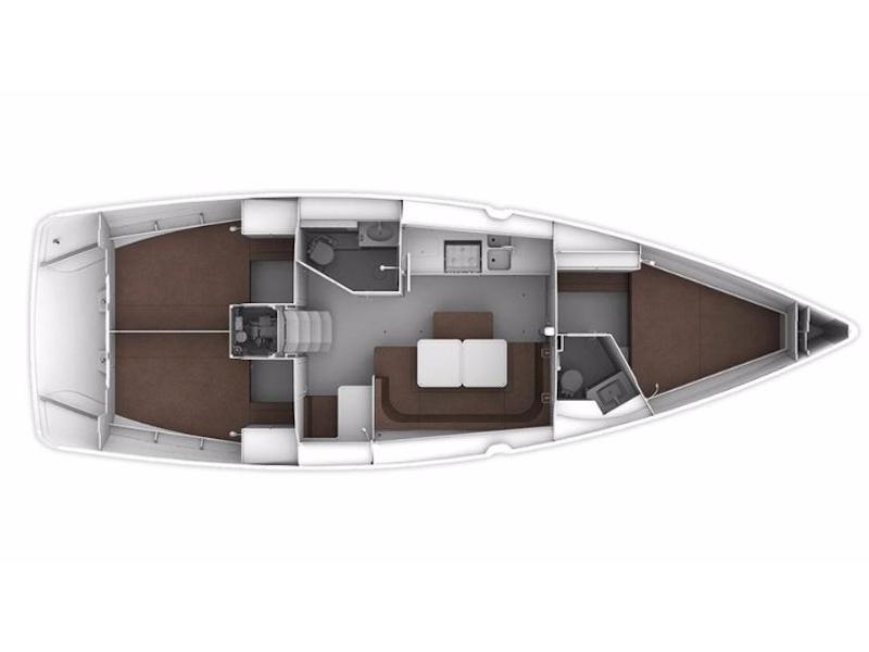 Book yachts online - sailboat - Bavaria Cruiser 41S - Let's Dance - rent