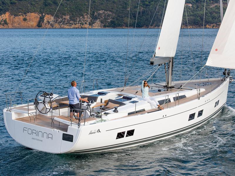 Book yachts online - sailboat - Hanse 588 - JOANNA - rent