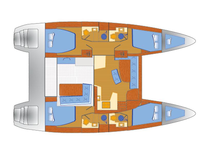 Book yachts online - catamaran - Lagoon 42-new - Marianne - rent