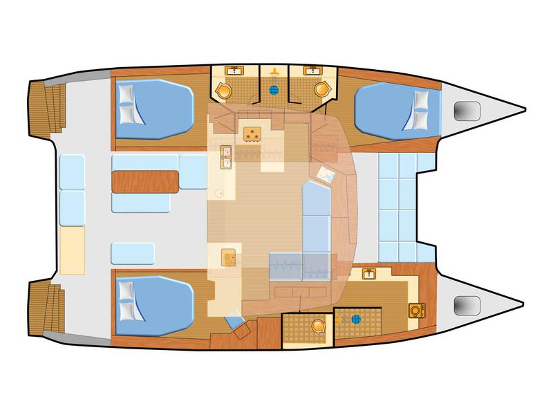 Book yachts online - catamaran - Astréa 42.3 - Calypso - rent
