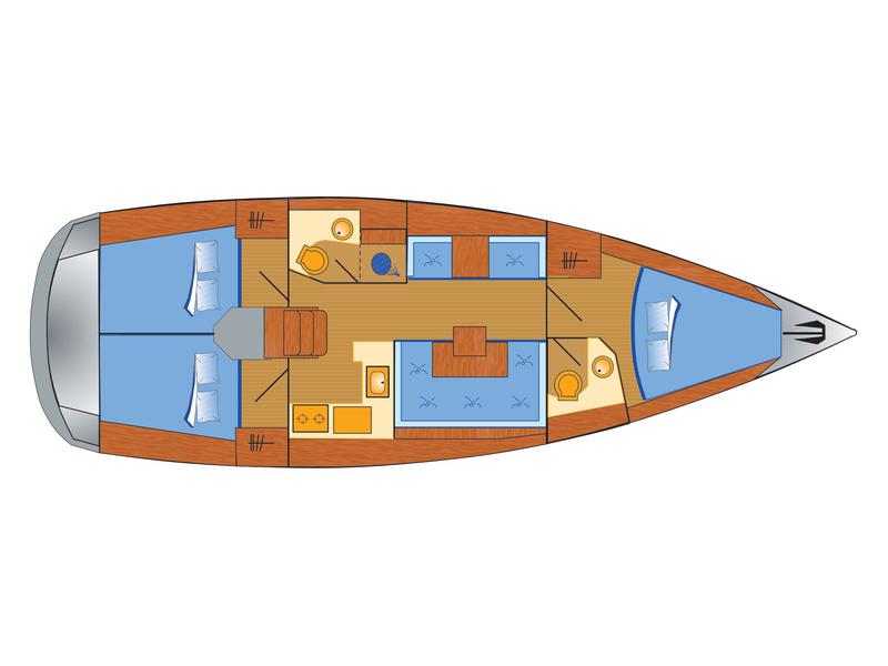 Book yachts online - sailboat - Sun Odyssey 419 - Mira - rent